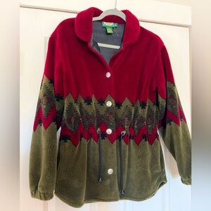 Vintage Cabela’s Western Fleece Jacket
